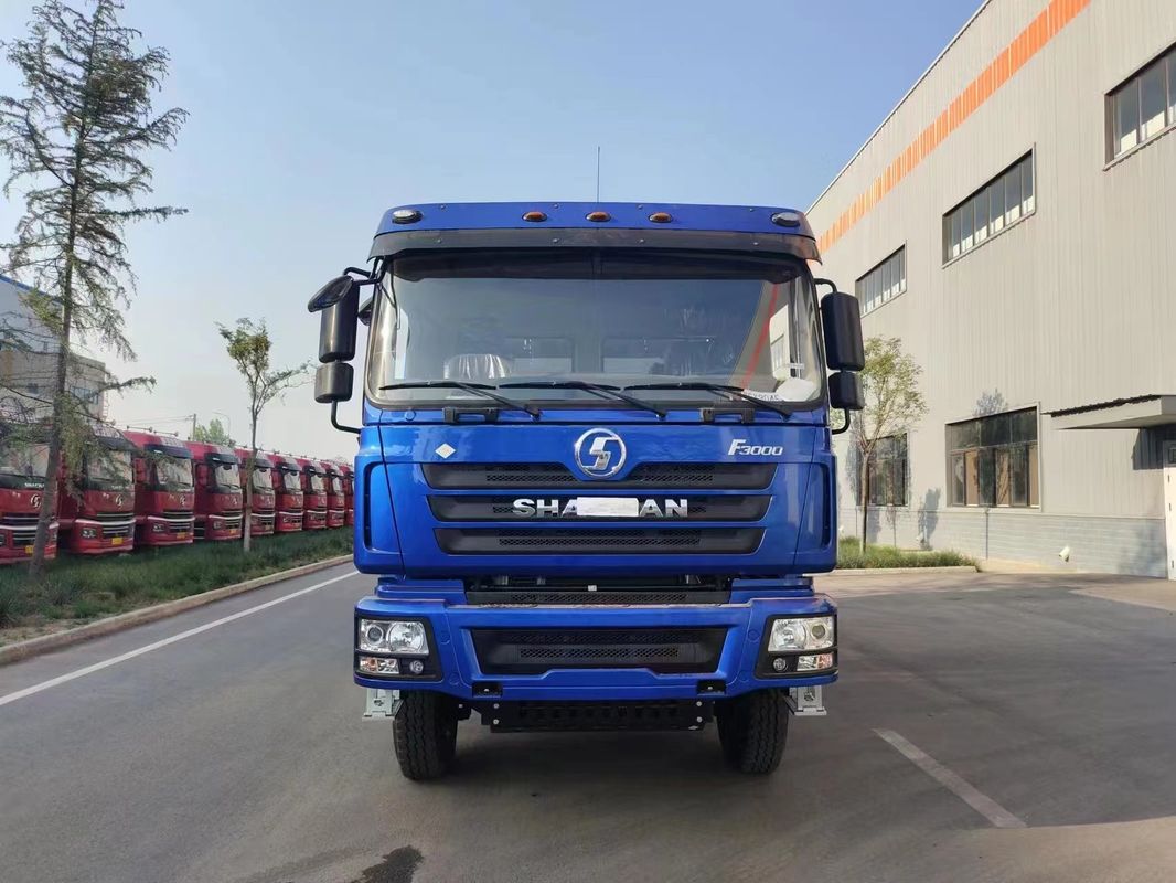SHACMAN CNG Dump Truck F3000 6x4 380 EuroV Azul