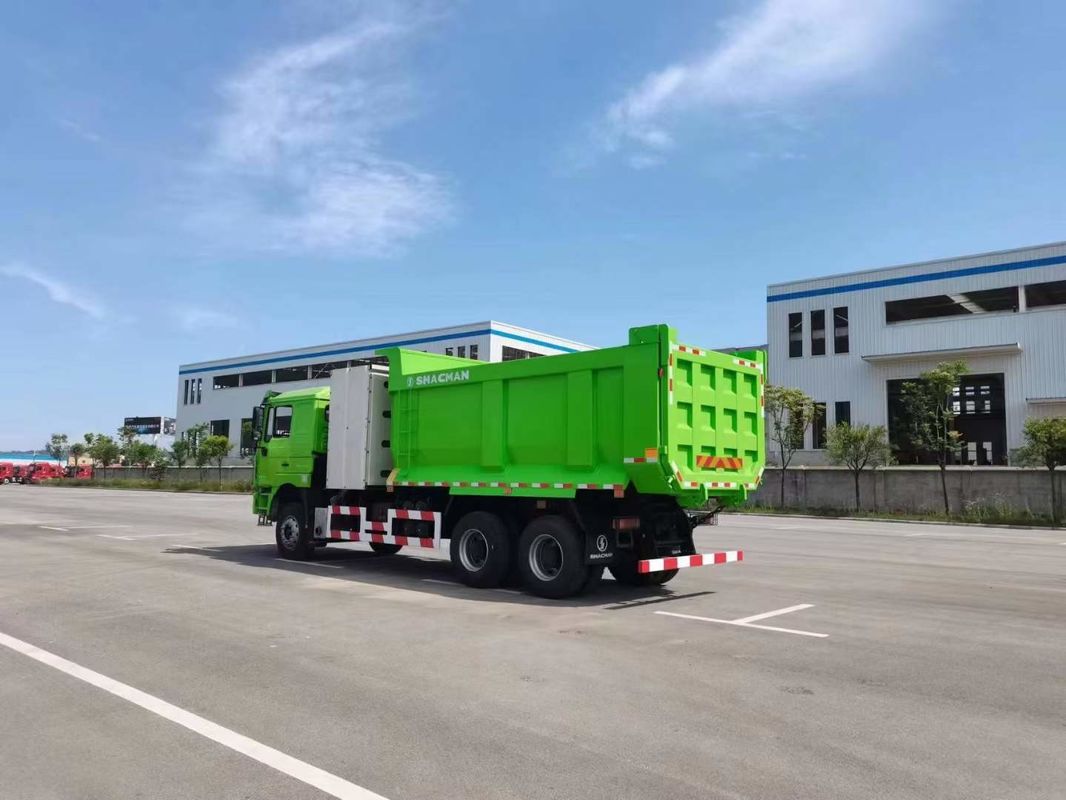 SHACMAN CNG Dump Truck F3000 6x4 375 EuroII Verde