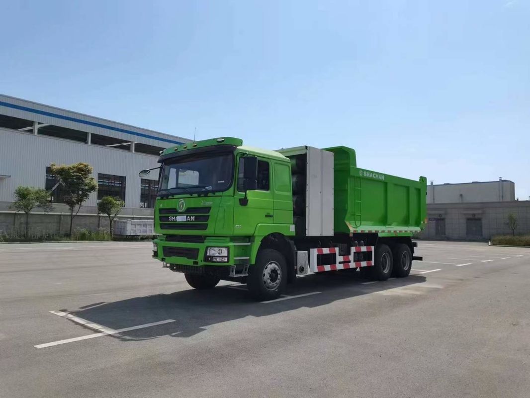 SHACMAN CNG Dump Truck F3000 6x4 375 EuroII Verde