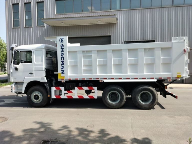 SHACMAN F3000 Dump Truck 6x4 430 Euro II Tipper Branco 10 Pneus Tipper com 5200