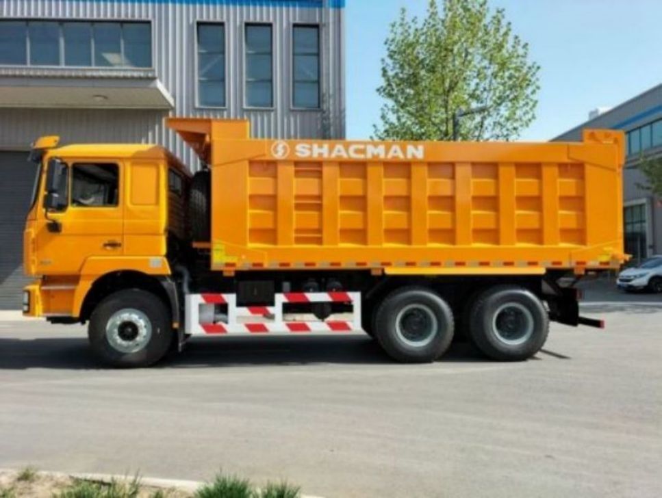Novo camião pesado SHACMAN F3000 6x4 380 EuroII amarelo 10 rodas