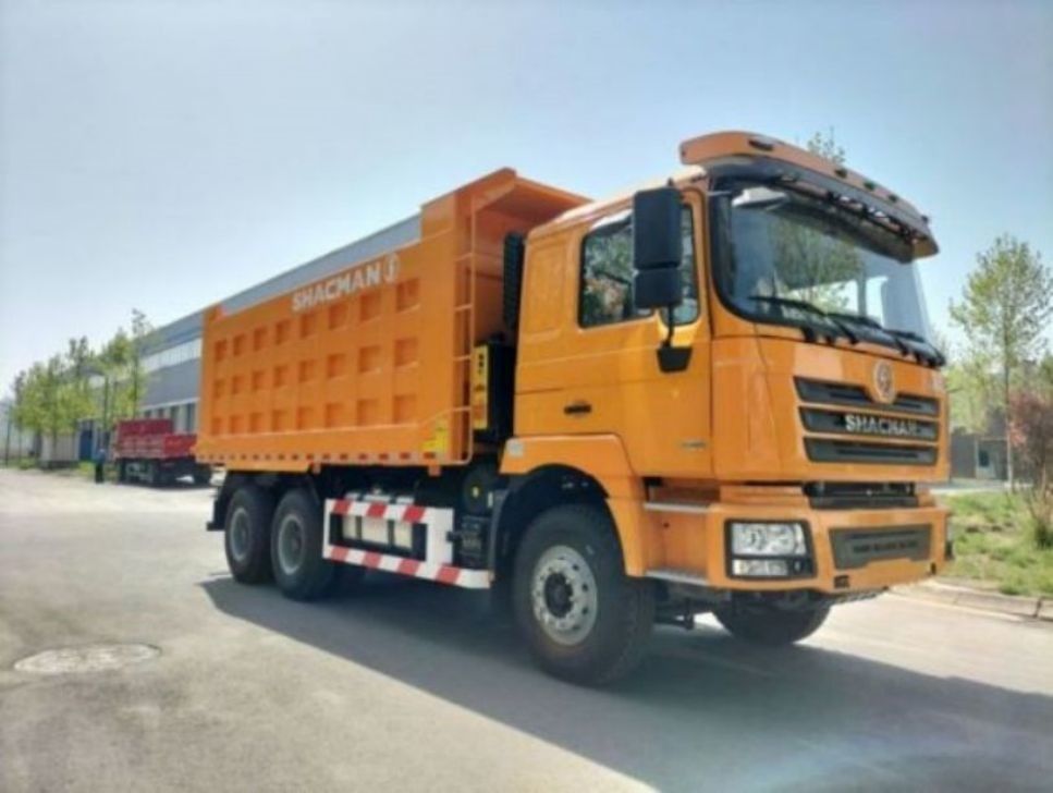 10 rodas SHACMAN F3000 camião 6x4 375 EuroV amarelo com 24 meses de garantia