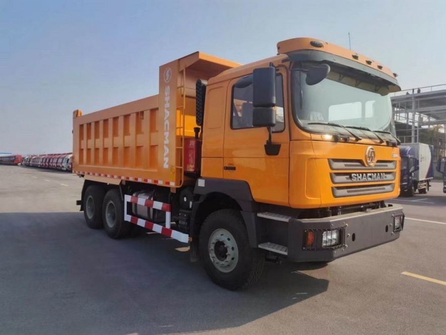 SHACMAN Single Sleeper Dump Truck F3000 6x4 400Hp EuroII Poderoso desempenho e capacidade de carga útil