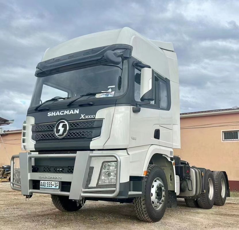 400L SHACMAN X3000 Caminhão cabeça de tractor 430HP EuroII Branco 6x4 cabeça de tractor