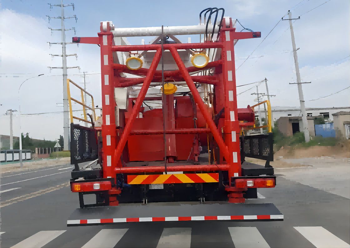 SHACMAN H3000 caminhão de perfuração de petróleo 6x4 380HP EuroII Branco 50Ton Oil Rig Moving Trucks