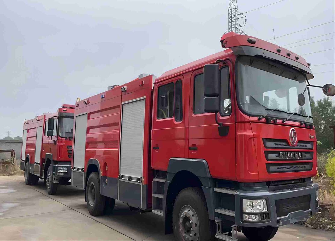 Caminhões Especiais SHACMAN F3000 6x4 300HP 50T Caminhão de Bombeiros com Motor WEICHAI WP10.300E22 e Caixa de Câmbio FAST RTD-11509C