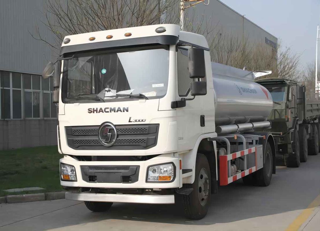L3000 4x2 Cisterna de petróleo camião de 240 hp EruoII Branco SHACMAN camião de transporte de petróleo