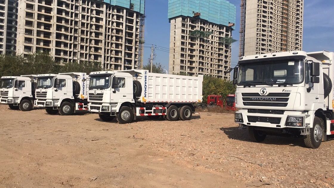 SHACMAN caminhão de descarga de três eixos H3000 6x4 400HP EuroII 50Ton caminhão de descarga de três eixos