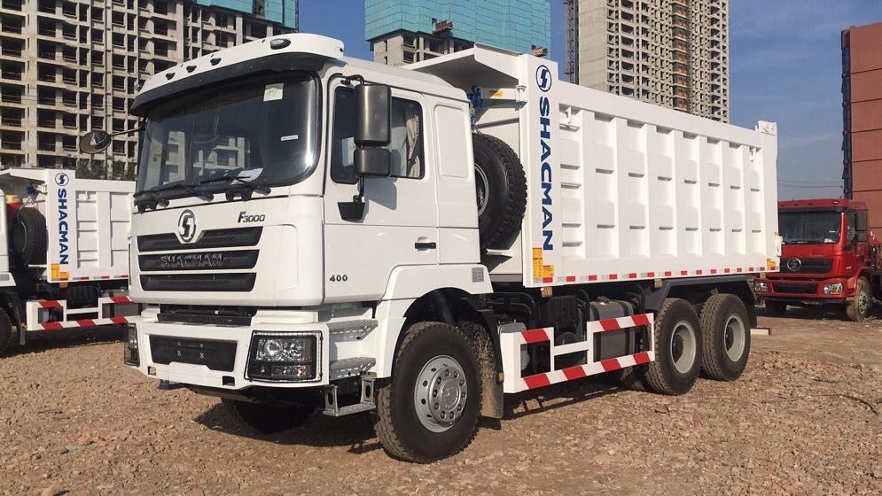 SHACMAN caminhão de descarga de três eixos H3000 6x4 400HP EuroII 50Ton caminhão de descarga de três eixos