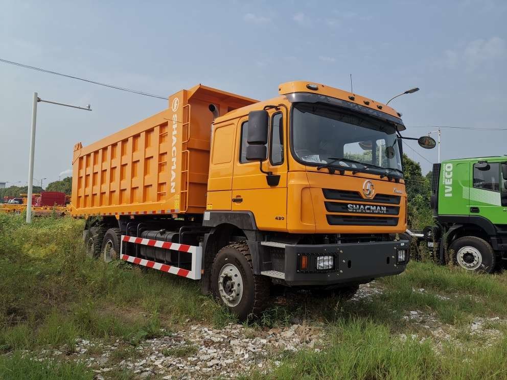 SHACMAN caminhão de descarga de três eixos F3000 6x4 430HP EuroII 25Ton caminhão de descarga de três eixos