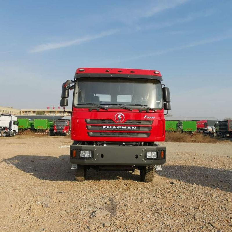Roxo SHACMAN F3000 375HP Euro V 6 rodas cabeça de tractor 4x2 Weichai motor