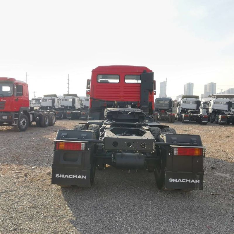 Roxo SHACMAN F3000 375HP Euro V 6 rodas cabeça de tractor 4x2 Weichai motor