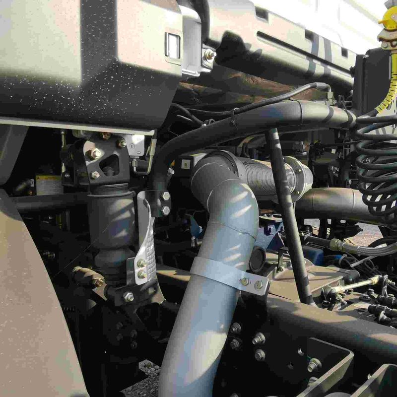 Rojo SHACMAN F3000 375HP Euro V 6 rodas Tractor Head 4x2 Weichai Motor