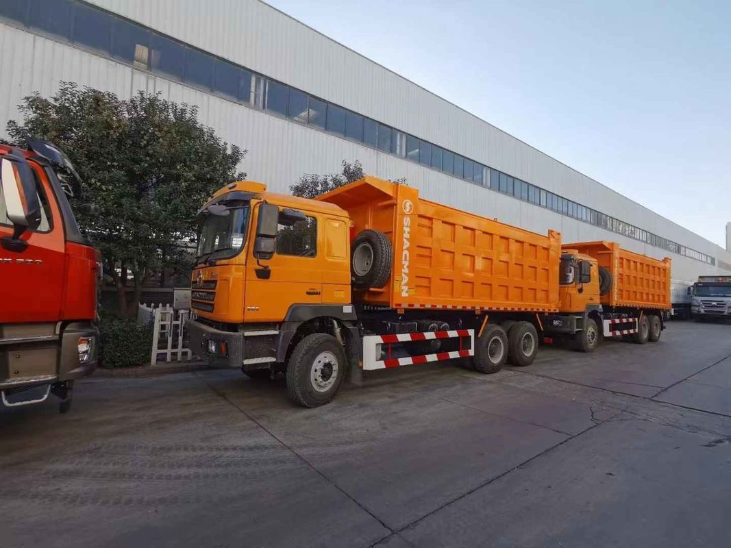SHACMAN caminhão de descarga de 3 eixos F3000 8x4 430HP EuroII 25 toneladas caminhão de descarga de 3 eixos