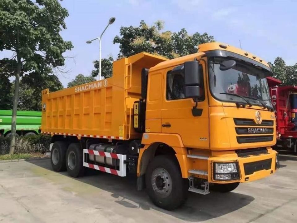 SHACMAN F3000 380HP 6x4 caminhão-trator EuroII 10 rodas camião de descarga Weichai motor