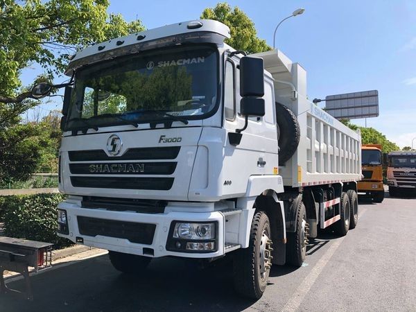 SHACMAN F3000 8x4 380hp EuroV camião de descarga duplo eixo com motor WEICHAI