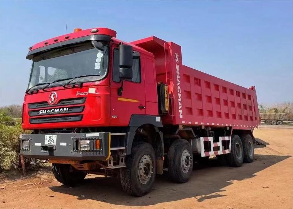 SHACMAN F3000 8x4 380hp EuroV camião de descarga duplo eixo com motor WEICHAI