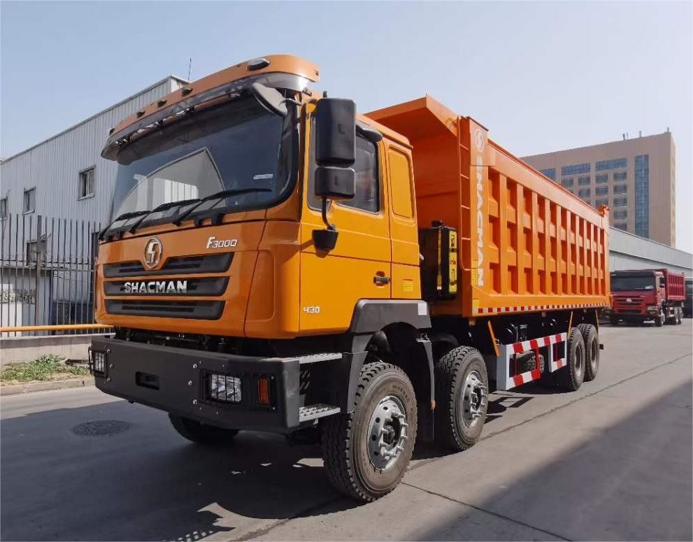 SHACMAN F3000 8x4 380hp EuroV camião de descarga duplo eixo com motor WEICHAI