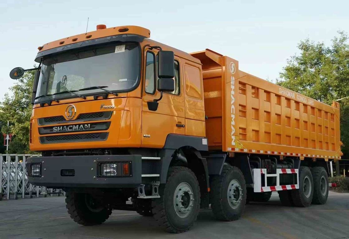SHACMAN F3000 8x4 380hp EuroV camião de descarga duplo eixo com motor WEICHAI