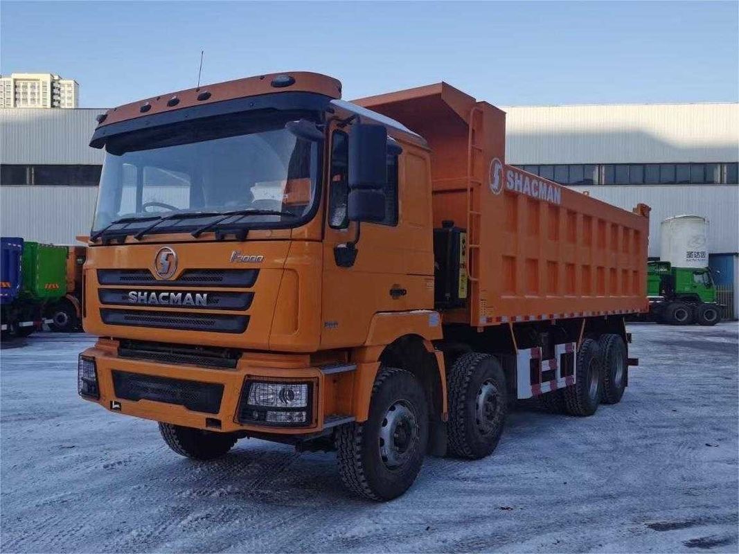 SHACMAN F3000 8x4 380hp EuroV camião de descarga duplo eixo com motor WEICHAI