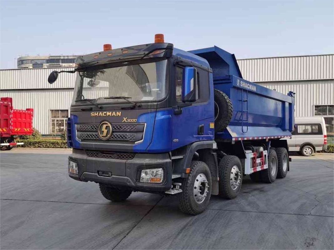 SHACMAN 8x4 440HP EuroV camião pesado branco 20 - 30 toneladas camião de descarga