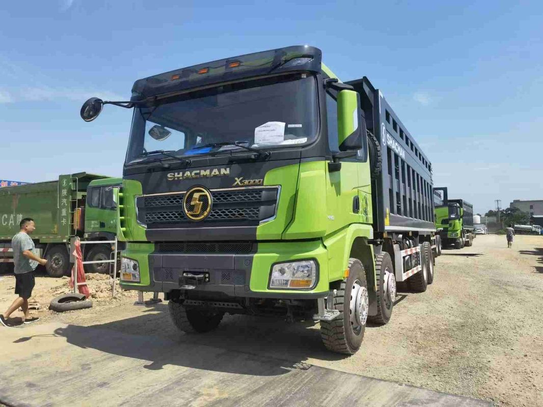 SHACMAN 8x4 440HP EuroV camião pesado branco 20 - 30 toneladas camião de descarga