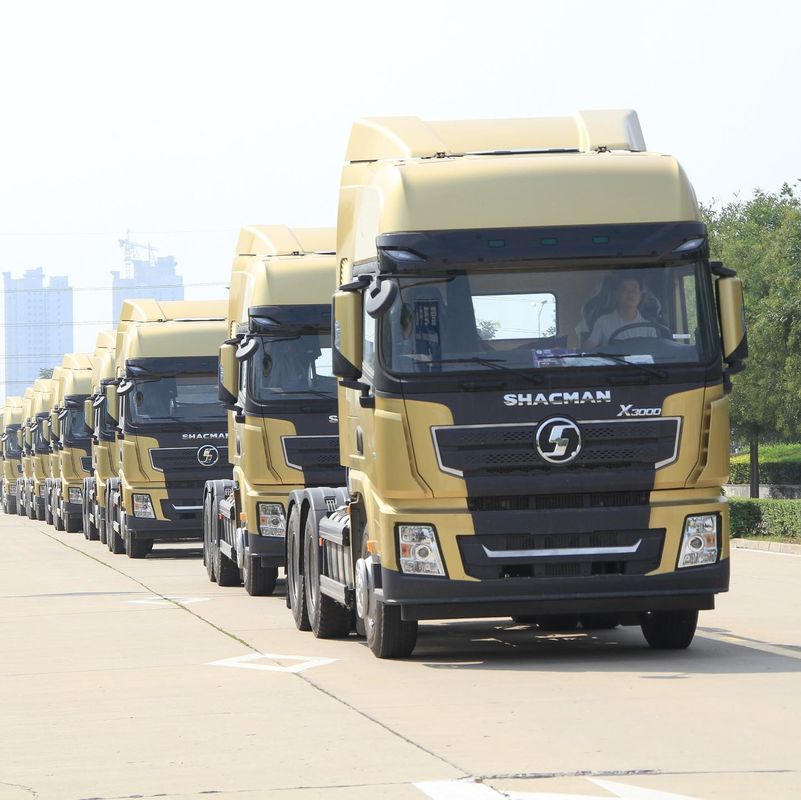 SHACMAN X3000 6X4 4x2 caminhão-trator para a Argélia 10 rodas CUMMINS 420HP para venda