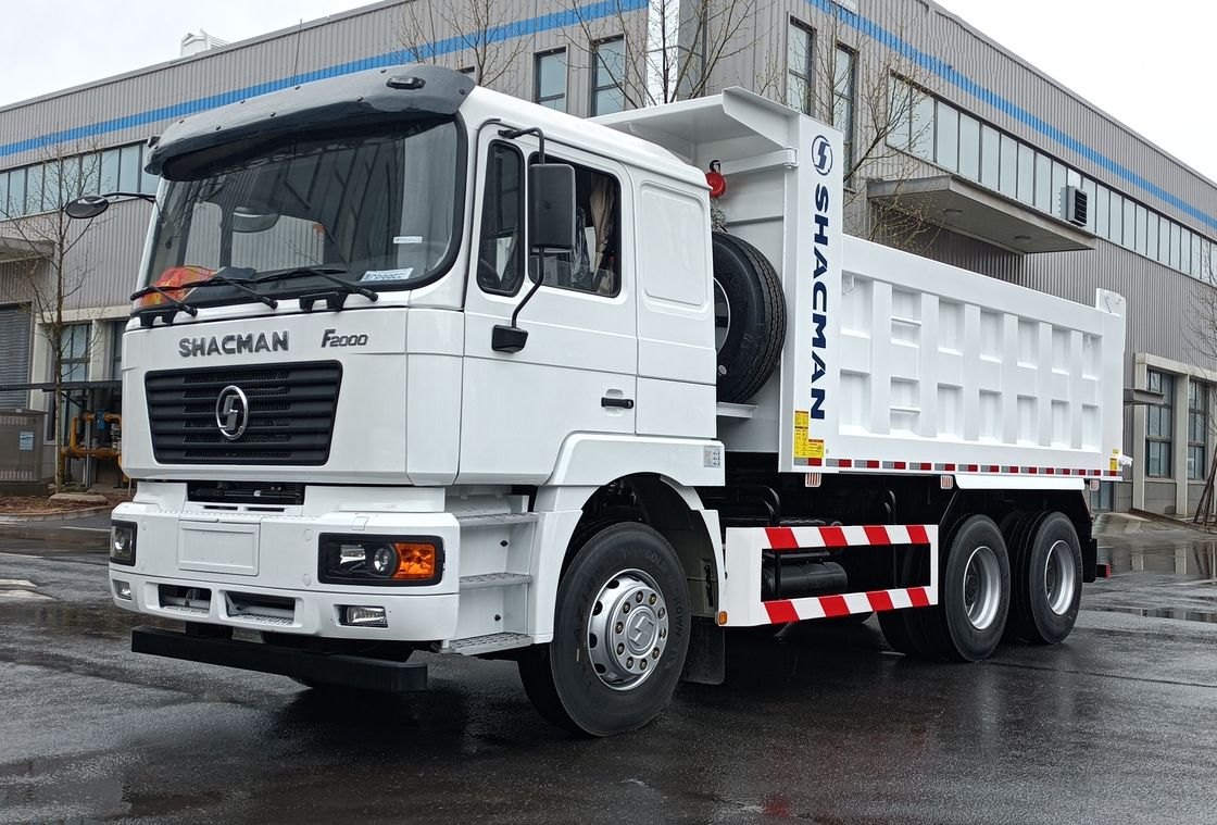 SHACMAN F2000 6x4 290HP 30tons carrinho de descarga 12R22.5 Pneus SX3255JM384 Euro II ABS