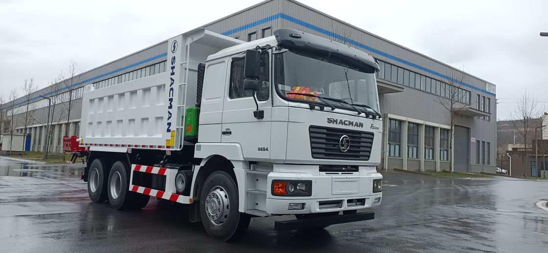 F2000 SHACMAN 290hp WEICHAI Euro II Motor diesel 6x4 camião de descarga 12R22.5 Pneus