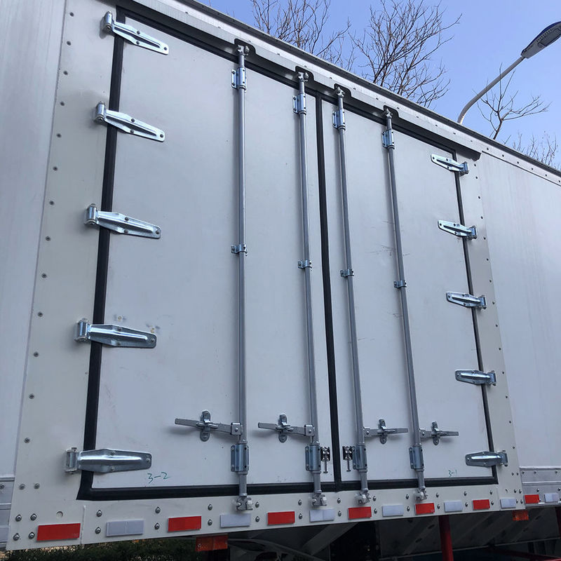 CIMC Van tipo Semi Box Trailer 3 Axle Foot Dry Van Container Semi Trailer