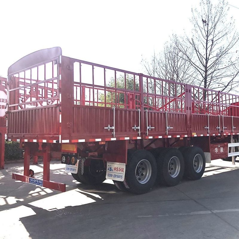 CIMC 3 eixos vedação Semi-remolque 60 toneladas com contêiner Torcer Lock SHACMAN vedação Cargo