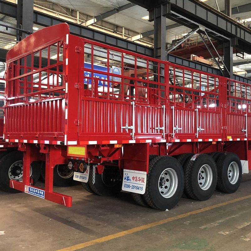 CIMC 3 eixos vedação Semi-remolque 60 toneladas com contêiner Torcer Lock SHACMAN vedação Cargo