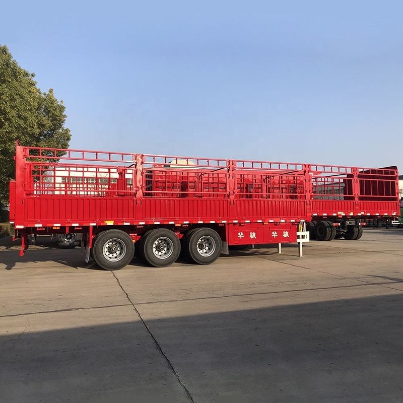 SHACMAN vedação CIMC 3 eixos vedação Cargo Semi-remolque 60 toneladas com Container Twist Lock