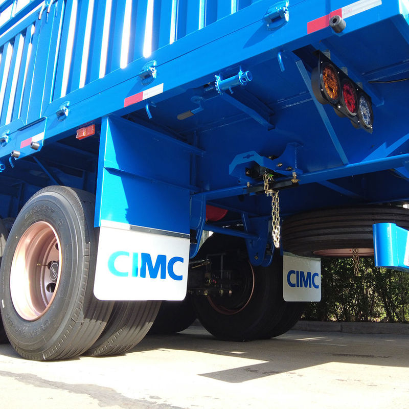 CIMC 3 eixos Caminhão vedação Carga 60 toneladas Semi-reboque Com Container Twist Lock