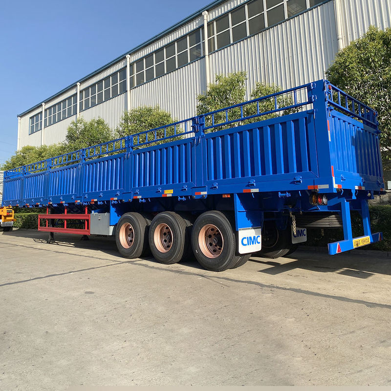 CIMC 3 eixos Caminhão vedação Carga 60 toneladas Semi-reboque Com Container Twist Lock