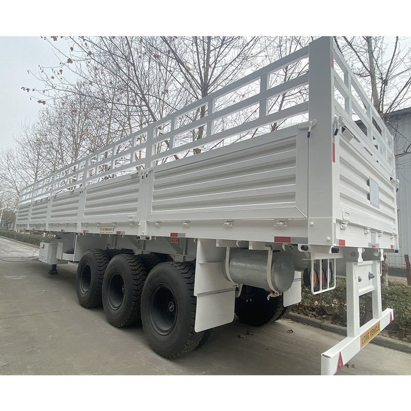 CIMC 3 / 4 eixos vedação Semi-remolque 60 70 toneladas fechado caminhões de carga SHACMAN