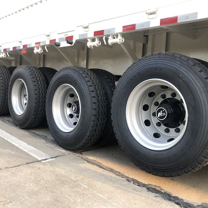 CIMC 3 / 4 eixos vedação Semi-remolque 60 70 toneladas fechado caminhões de carga SHACMAN