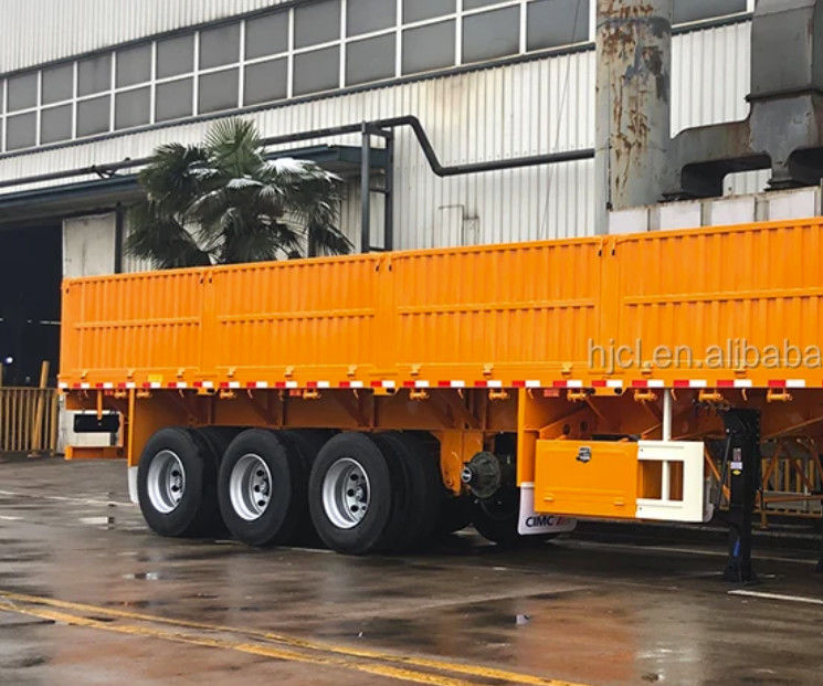 SHACMAN vedação CIMC 3 eixos vedação Cargo Semi-remolque 60 toneladas com Container Twist Lock