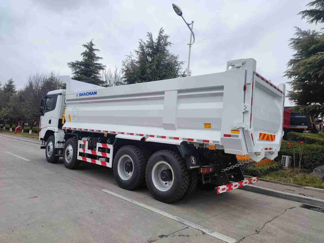 450HP venda direta de fábrica Shacman X3000 8 * 4 caminhão de torneira novo 12 Wheeler Dump Truck