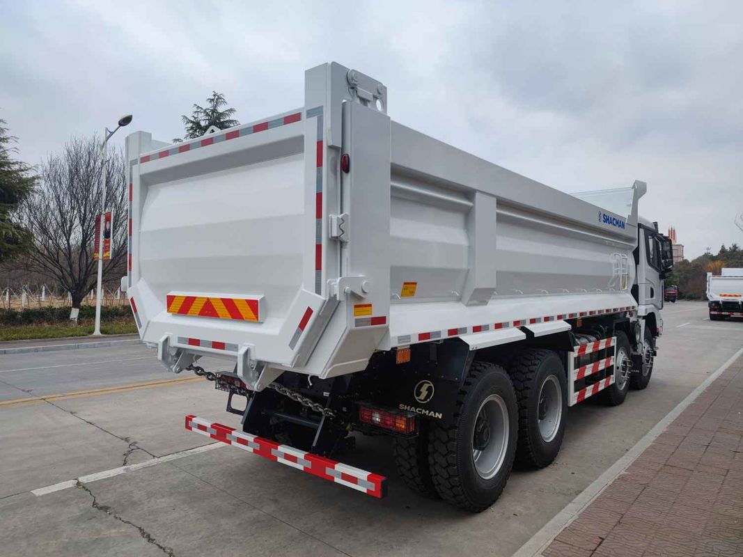 450HP venda direta de fábrica Shacman X3000 8 * 4 caminhão de torneira novo 12 Wheeler Dump Truck