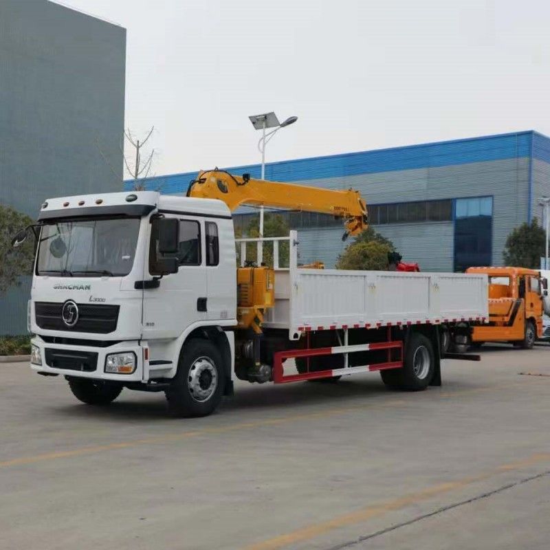 SHACMAN L3000 4X2 10 toneladas Capacidade de Carga Caminhão de carga 240HP Cargo transportador de guindaste em boa qualidade
